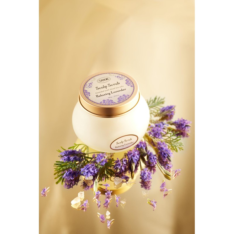 SABON (サボン) Head Scrub Relaxing Lavender 10.6 oz (300 g)