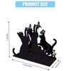 SUPERDANT Cat and Butterfly Napkin Holder for Tables Cat Playing