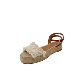 Pulaski | Sandalia Tipo Alpargata | Zamá Beige | 25