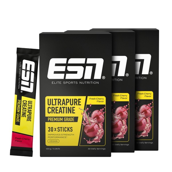 ESN ESN Ultrapure Creatine Monohydrate Sticks, 3 x 30 Sticks,