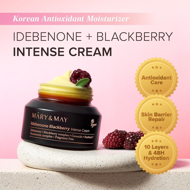 Mary&May [Mary&May]*mini* Idebenone + Blackberry Complex Intensive Total Care Cream