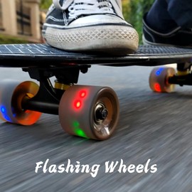 Rimable Complete 26 Inches Long Skateboard Black2