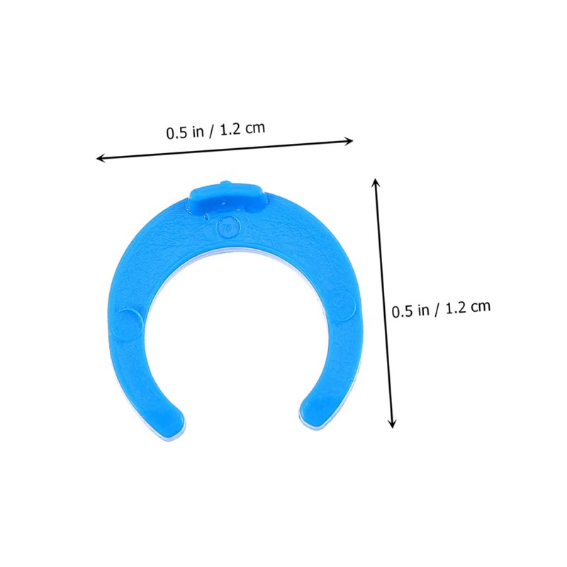 Outanaya 50Pcs Water Filter Locking Clamp Quick Connect Clips for