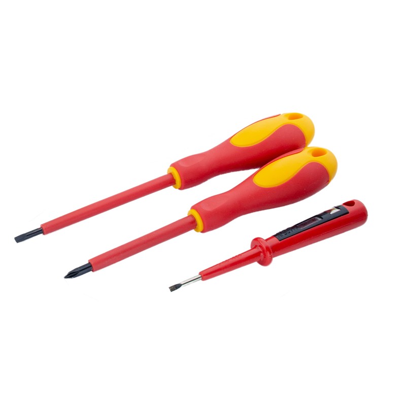 6 in 1 Network Tester Set with Screwdriver Abmantler LSA