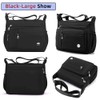 MINTEGRA Women Shoulder Handbag Roomy Multiple Pockets Bag Ladies Crossbody