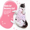Viiotu Cat Recovery Suit Female, Kitten Onesie for Cats After