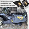 Fennoral 731-07131 987-02516A Side Discharge Chute and Hinged Mulching Plug
