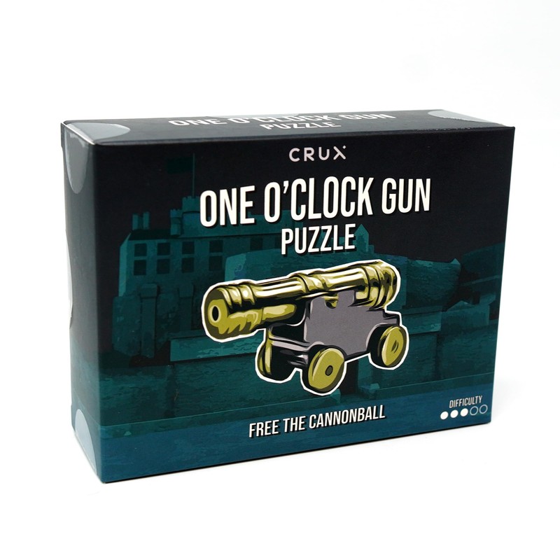 Crux Puzzles One O'Clock Gun Puzzle - Fun Sequential Discovery