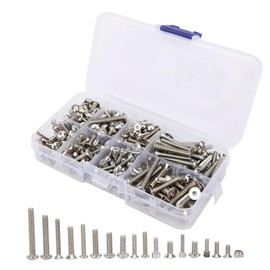 RC Car Screws Box Set, Stainless Steel Screw Fittings Fit for Traxxas Maxx 1/10 Remote Control Car Car Model Accessory Maxx Maxx Traxxas Bolt