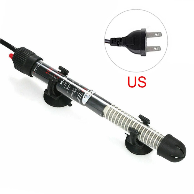 Unbranded US Aquarium Water Heater 50-300W Submersible Fish Tank Thermostat