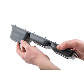 Broil King 65679 Grill Brush Ice Stainless Steel & Resin, Black