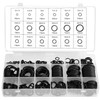 YUENTOEN 279Pcs Rubber O-Rings Kit, 18 Sizes Eyelet Sealing Gasket