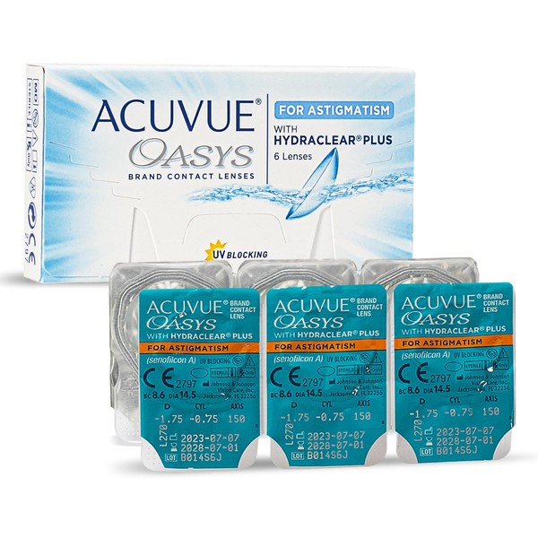 Acuvue Oasys for Astigmatism 2 Week Lenses Soft