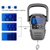 Travel-Ready Luggage Scale with Bright LCD Display & Built-in Measuring
