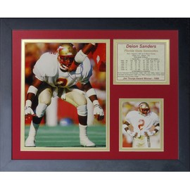 Legends Never Die Deion Sanders Florida State Collage Photo Frame, 11" x 14"