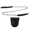 Camping Chainsaw 36in Black Manganese Steel 49 Knots Folding Chain