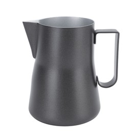 550ml Milk Frothing Pitcher 304 Stainless Steel Tip Mouth Milk Frother Cup Coffee Making Supplies Black