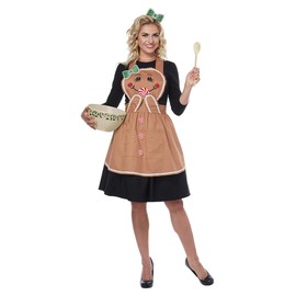 California Costumes, Gingerbread Apron - Adult One Size