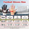 Spider Web Kids Baseball Batting Gloves - Non-Slip Youth Baseball