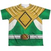 Popfunk Power Rangers Green Ranger (Front/Back Print) 100% Polyester Youth