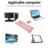 Wireless Keyboard and Mouse 2.4Ghz Connection Cute Keyboard Mouse Set