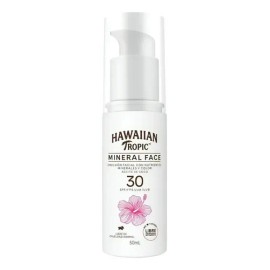 Protector Solar Facial Hawaiian Tropic Mineral 30FPS 50ml                                                                                             