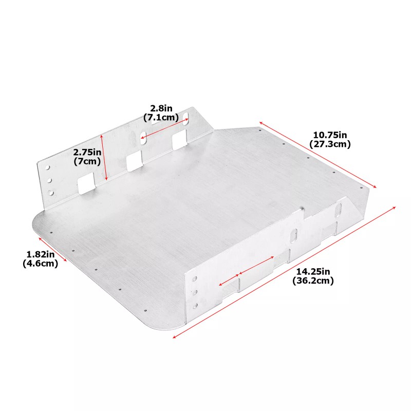 21ST Under Seat Audio Amplifiers Bracket For 07-18 Jeep Wrangler