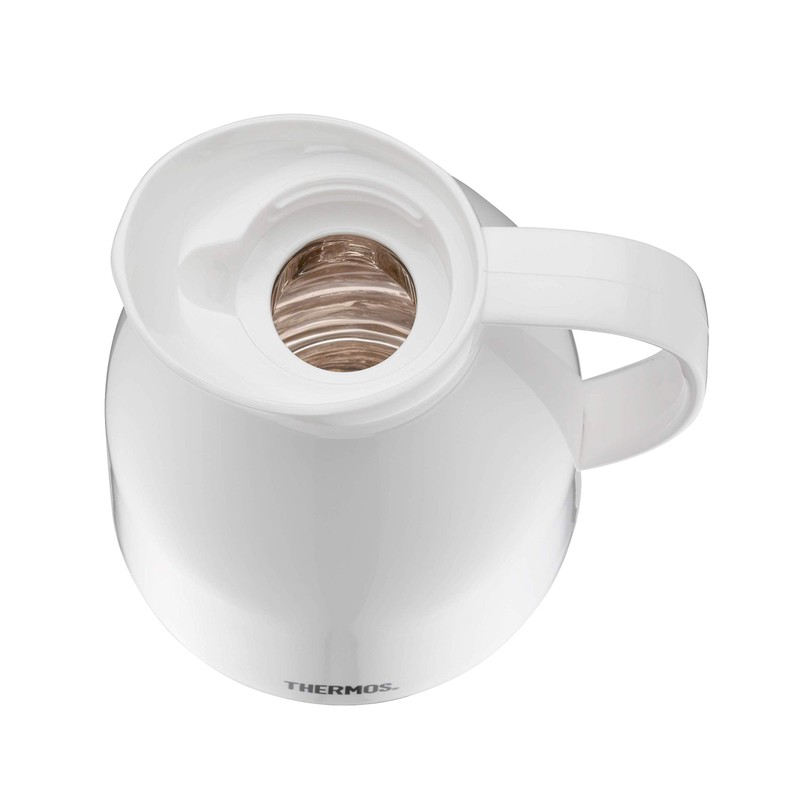 Thermos 4021.211.100 Patio Insulated, 1 L, Plastic, White, Plastic, White,