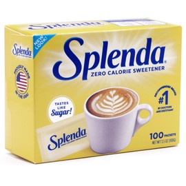 SPLENDA No Calorie Sweetener - 100 Individual Sachets (Pack of 1)