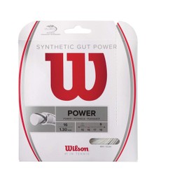 Wilson(ウイルソン) テニス ストリング モノフィラメント ガット SYNTHETIC GUT POWER(シンセティックガットパワー) 16 NATURAL(シンセティックガットパワー 16)単張り NATURAL WRZ945100 ウィルソン