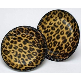 Pappteller "Leoparden-Look" 10er Pack