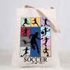 Soccer Tote Bag Soccer Lover Gifts Soccer Player Soccer Team