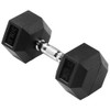 Olixis Rubber Hex Dumbbells – Various Sizes & Weights for