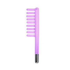 Electrode Wand Glass Tube Handheld Spare Parts for Hi Frequency Instrument Elitzia ETJX006AS (Violet Comb)