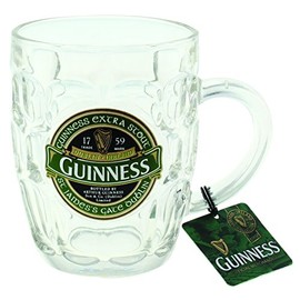 Guinness Ireland Collection - Dimpled Pint Tankard With Metal Badge