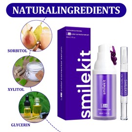 Colour Corrector Serum Hi Smile Purple Toothpaste 2 Pieces White Teeth Whitening Whitening Toothpaste Smileful White Teeth Herosmile Colour Correction Serum Purple Toothpaste Toothpaste Glowing Smile