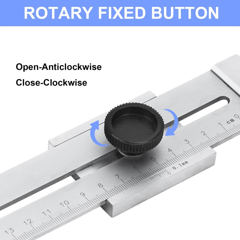 Scribing Tool, 200 mm Marking Gauge, Precision Marking Gauge, Measuring