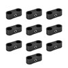 10PCS Hose Separator Clamp 4AN Aluminum Alloy Universal Oil Line