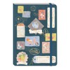 ‎Punch Studio Molly & Rex Going Places Stamps, Softcover Journal