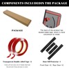 PeakPurit 4PCS Car Door Edge Guards Door Sill Protector for