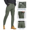 PULI Men's Lightweight Hiking Golf Joggers Pants - 30" Casual