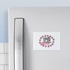 CafePress Floral Sewing Machine Magnets Rectangle Magnet, 2"x3" Refrigerator Magnet