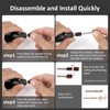 YEPLING Cordless Rotary Tool, 3.7V Li-Ion 3 Speed Electric DIY