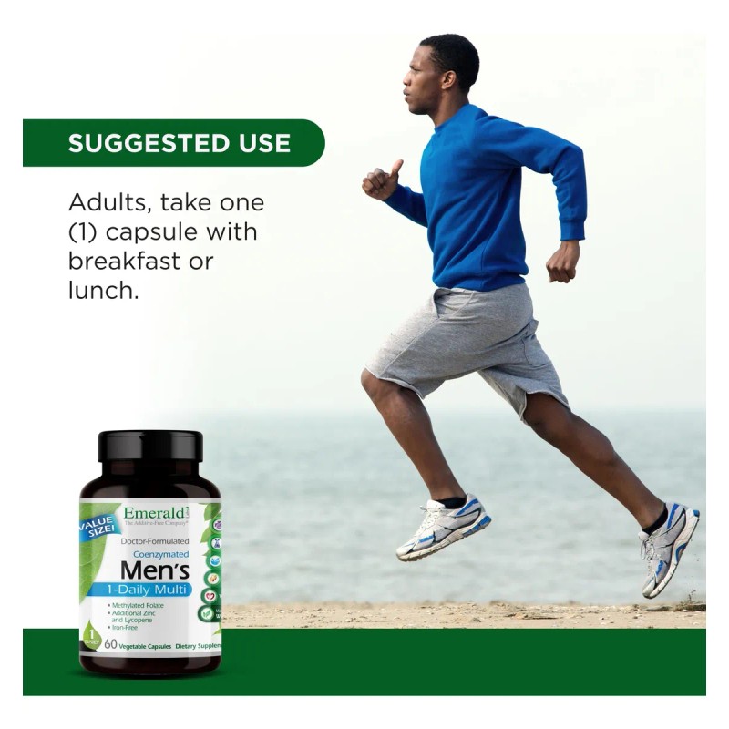 Emerald Labs Multivitamínico Hombre 60 Cápsulas Vegetales