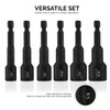 NEIKO 10190A Magnetic Nut Driver Set, 6 Piece Impact Nut