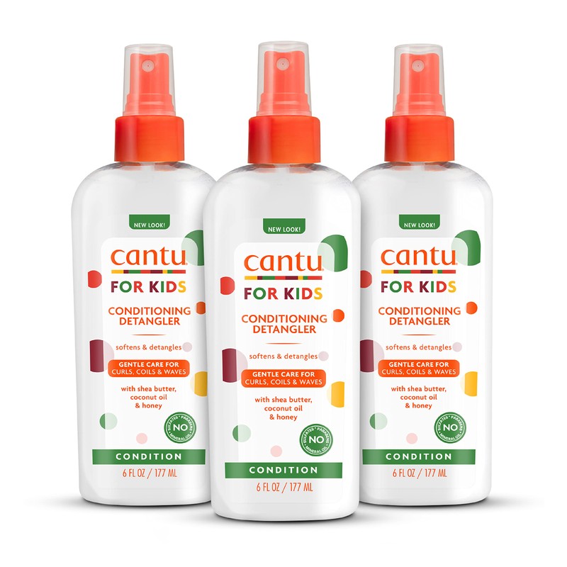 Cantu Care for Kids Conditioning Detangler, 6 fl oz (Pack
