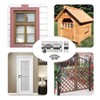 4 Small Bolt Lock, Door Bolt Barrel Sliding Latch Lock