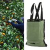 Fruit Picking Bag Green Double Buckle 600D Oxford Cloth Adjustable