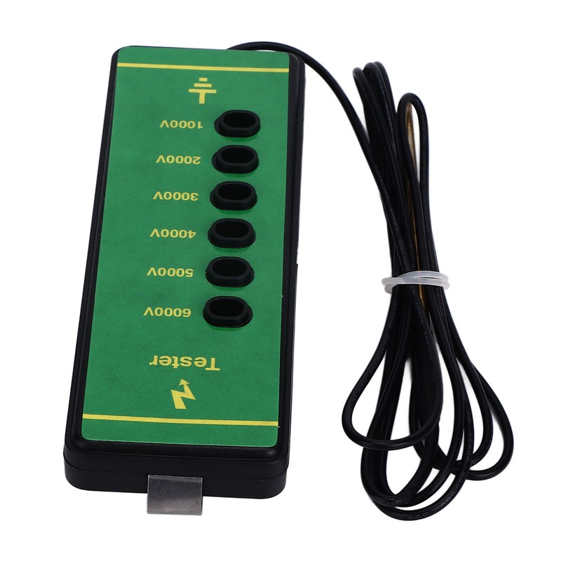 Electric Fence Voltage Tester 6 Indicator Light Maximum 6000V Animal