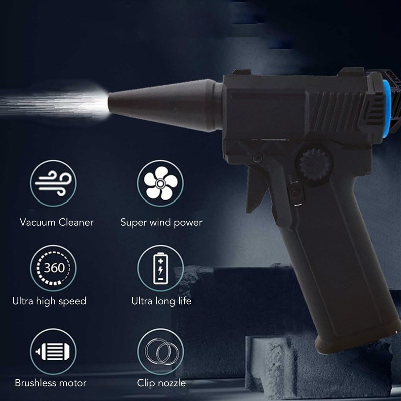 Bewinner Jet Dry Blower, 200,000 RPM Compressed Air Duster, Stepless